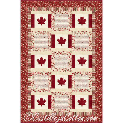 Canada is My Country Quilt CJC-50383e - Downloadable Pattern