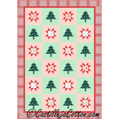 Stars and Trees Two Quilt CJC-5055e - Downloadable Pattern