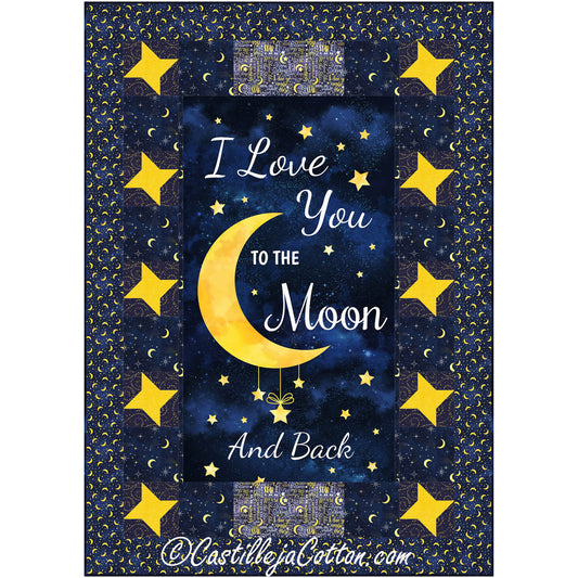 To the Moon Quilt Pattern CJC-50622 - Paper Pattern