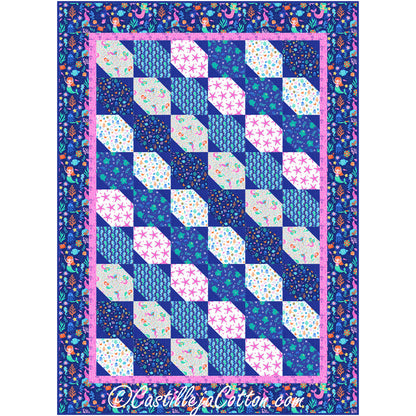 Emerging Stars Sea Life Quilt CJC-50714e - Downloadable Pattern