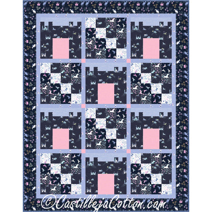 Castles and Patches Quilt CJC-50731e - Downloadable Pattern