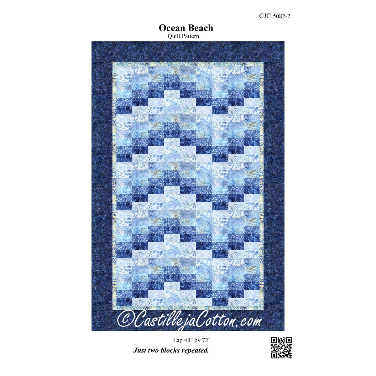Ocean Beach Quilt CJC-50822e - Downloadable Pattern