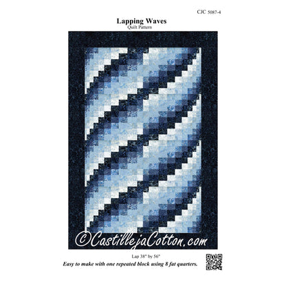 Lapping Waves Quilt CJC-50874e - Downloadable Pattern