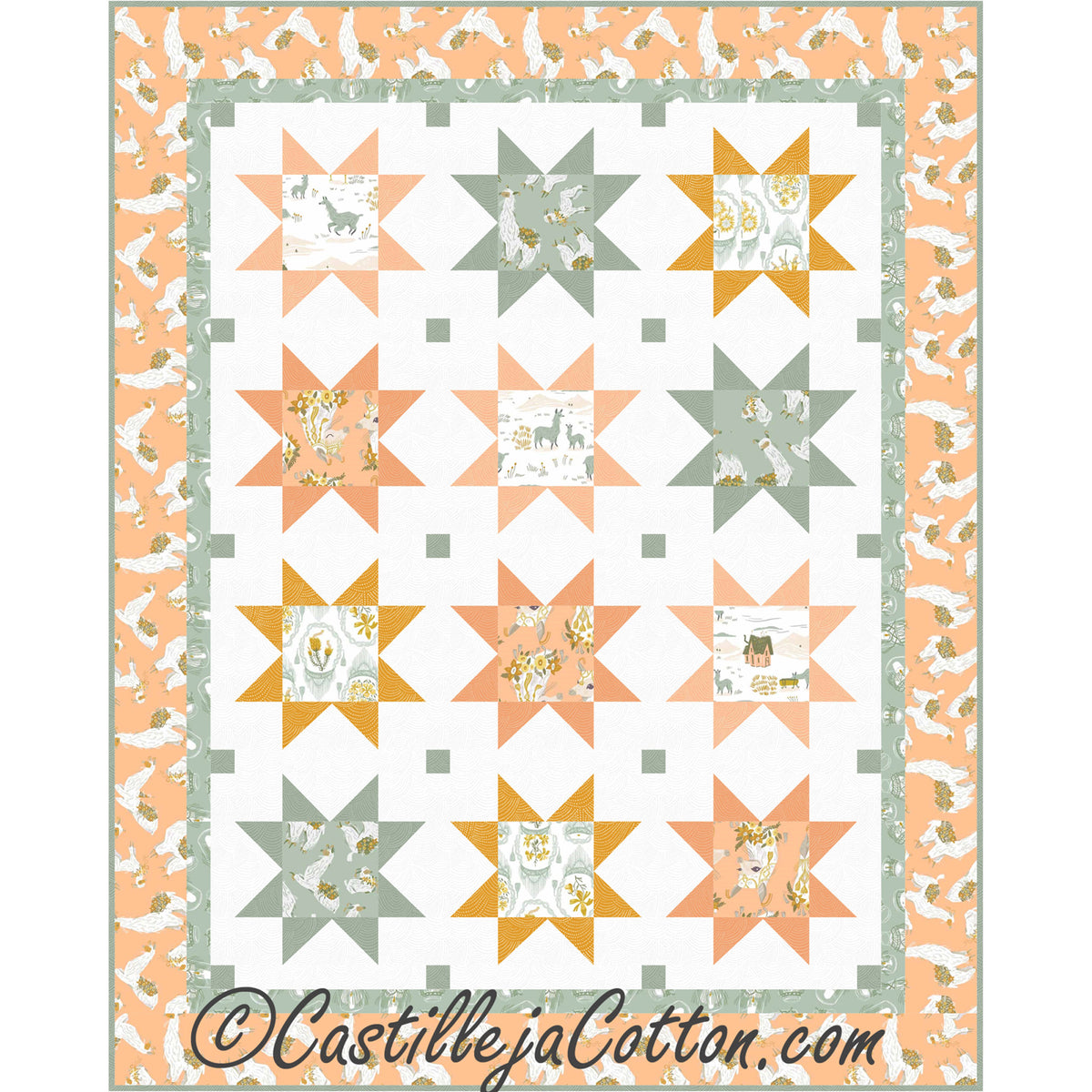 Starry Journey Quilt CJC-50902e - Downloadable Pattern