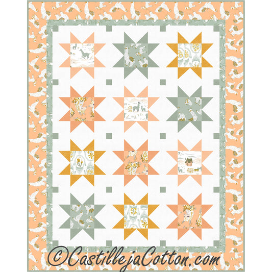 Starry Journey Quilt CJC-50902e - Downloadable Pattern