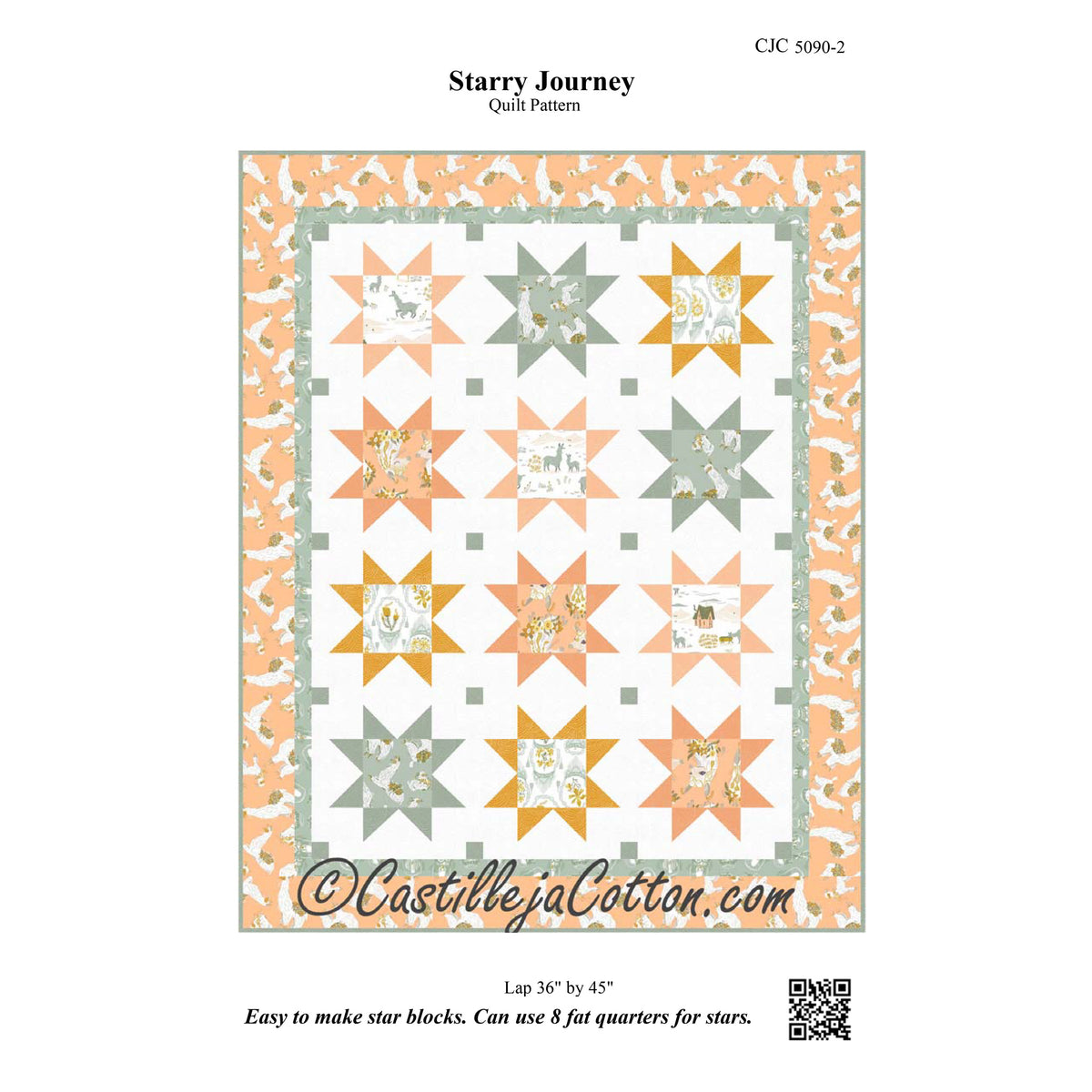 Starry Journey Quilt CJC-50902e - Downloadable Pattern
