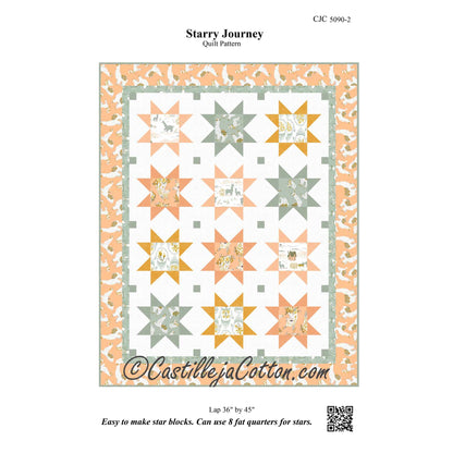 Starry Journey Quilt CJC-50902e - Downloadable Pattern