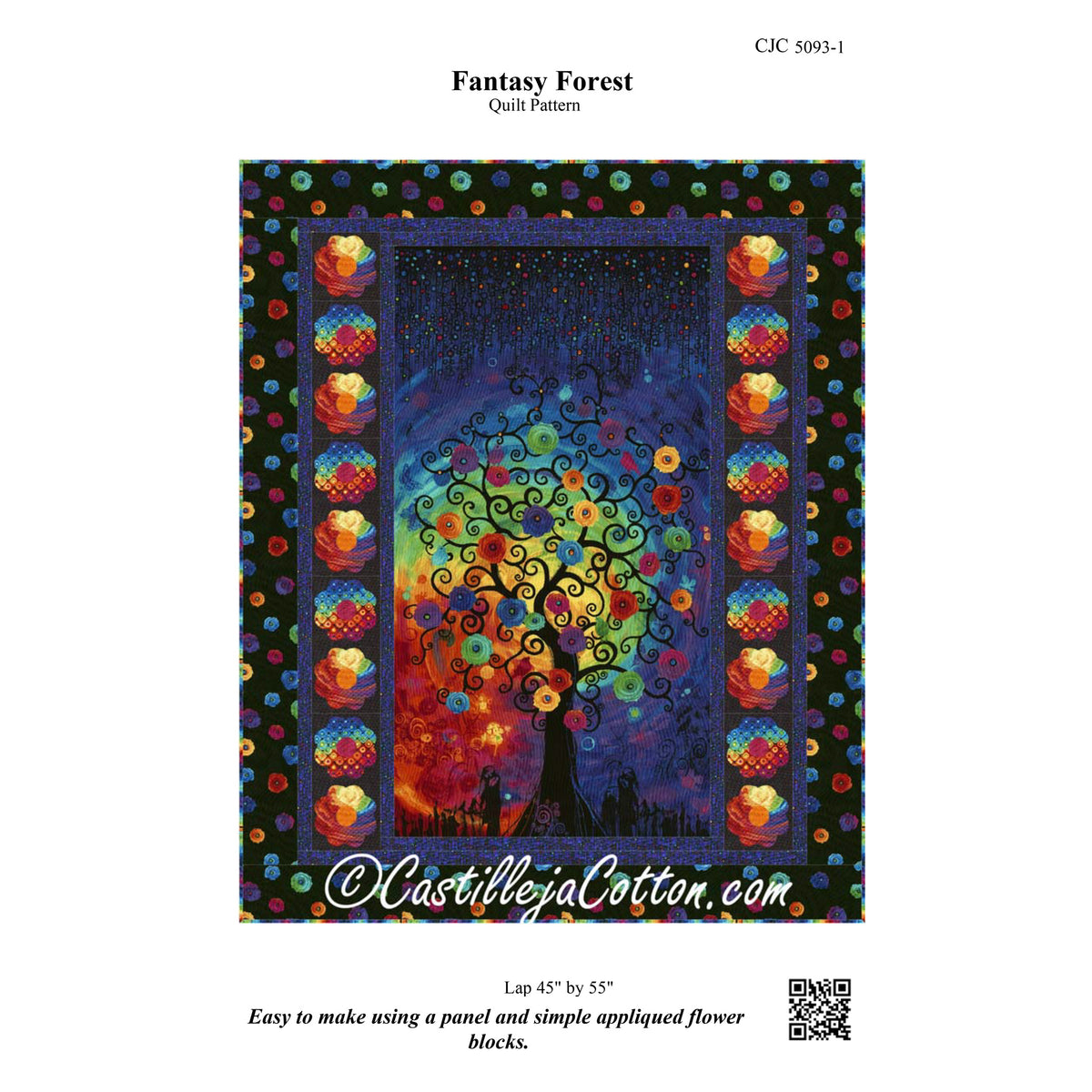 Fantasy Forest Quilt CJC-5093e - Downloadable Pattern