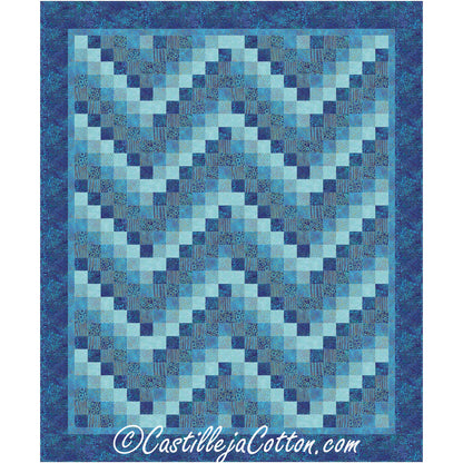 Twisting Blocks Quilt CJC-50941e - Downloadable Pattern