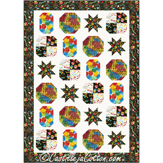 Balloon Party Quilt CJC-5099e - Downloadable Pattern