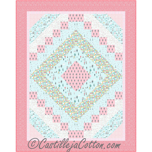 Cheerful Paris Quilt CJC-51041e - Downloadable Pattern