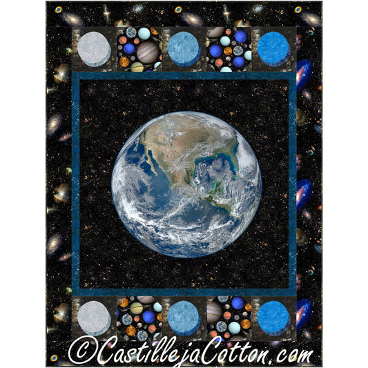 Blue Planet Quilt CJC-5105e - Downloadable Pattern