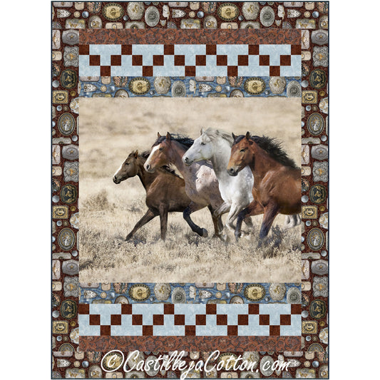 Wide Open Spaces Quilt CJC-5109e   - Downloadable Pattern