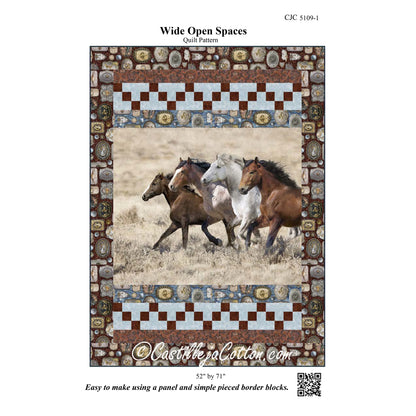 Wide Open Spaces Quilt Pattern CJC-5109w  - Wholesale Product