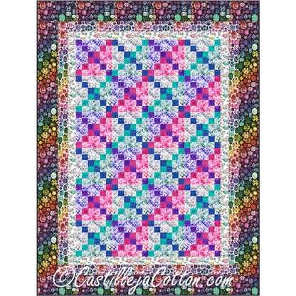 Diamond Paths Quilt Pattern CJC-5110 - Paper Pattern