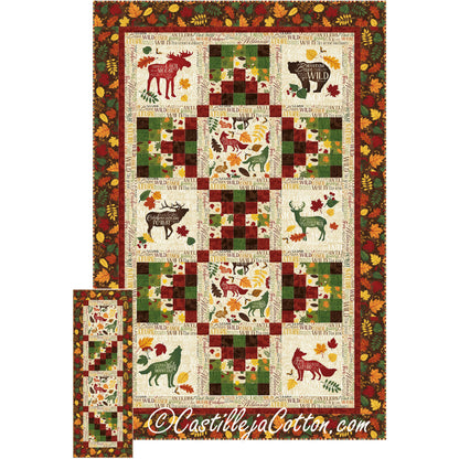 Autumn Woods Quilt Pattern CJC-51270w  - Wholesale Product