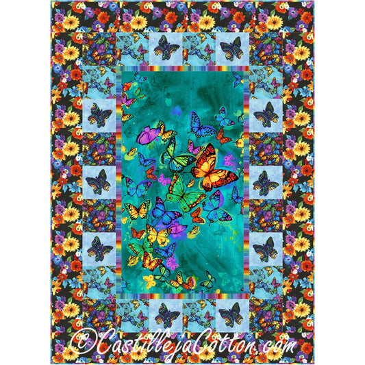 Butterfly Pavilion Quilt CJC-5131e - Downloadable Pattern