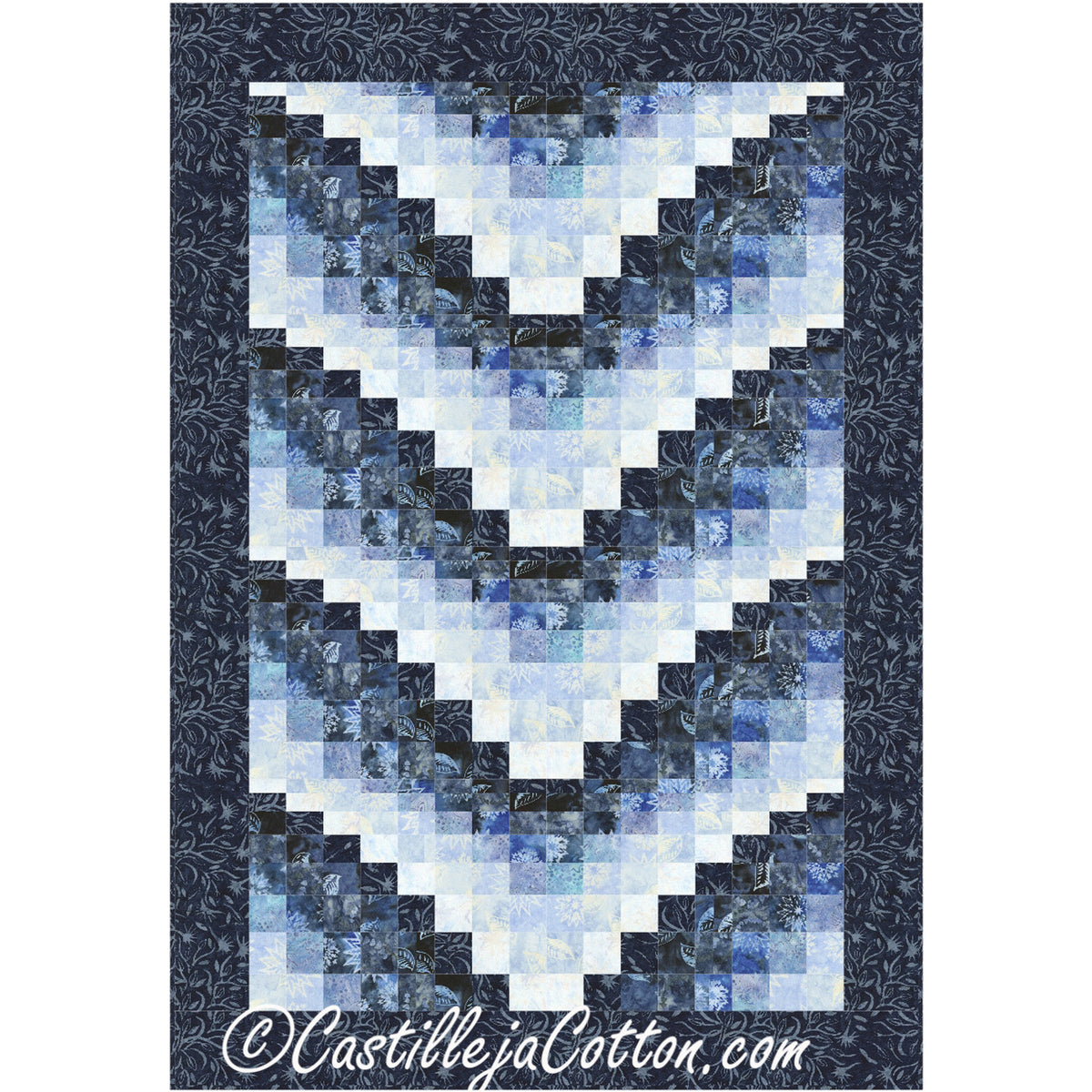 Whale Tails Quilt Pattern CJC-5132 - Paper Pattern
