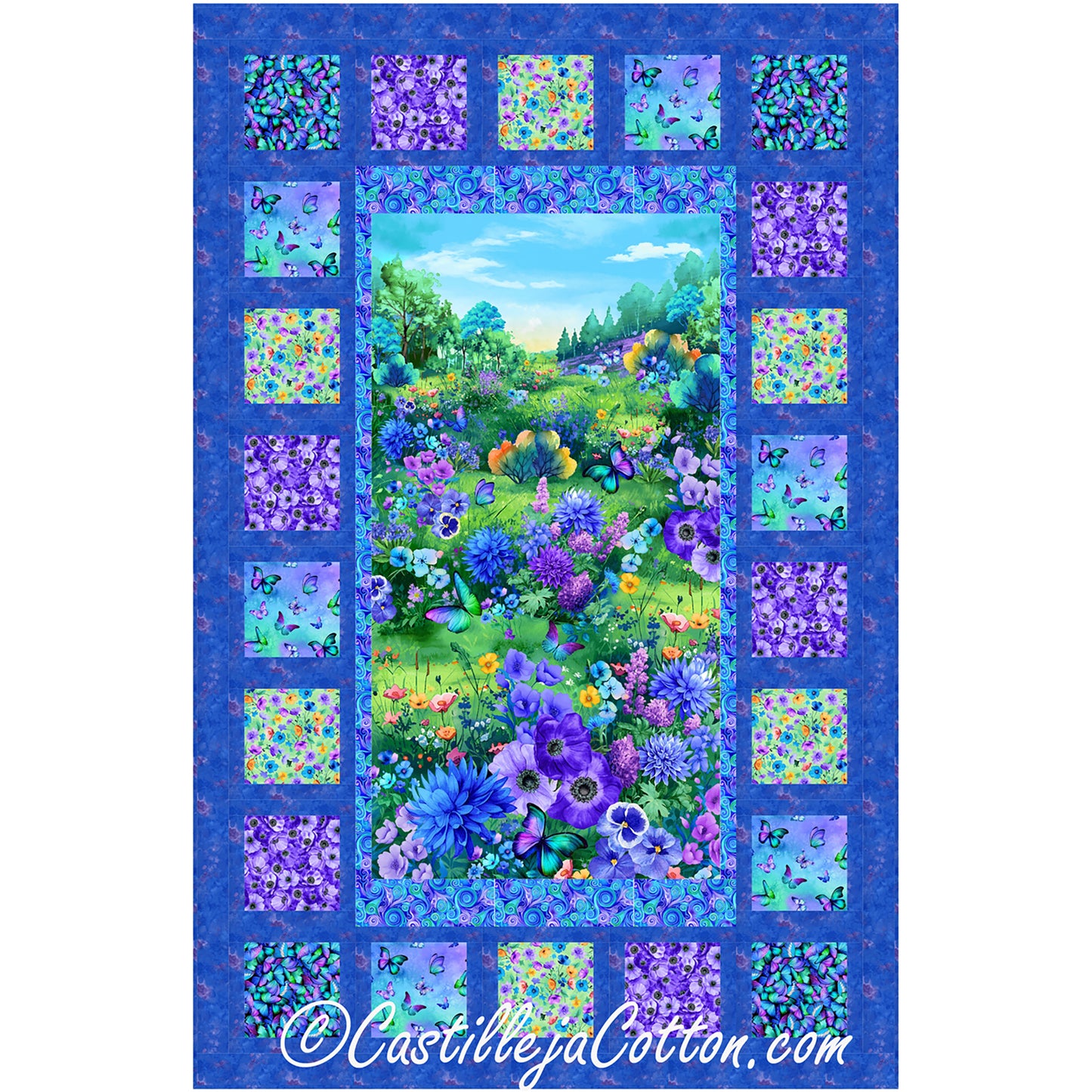 Meadow Windows Quilt Pattern CJC-51333 - Paper Pattern
