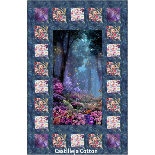 Enchanted Windows Quilt CJC-51334e - Downloadable Pattern