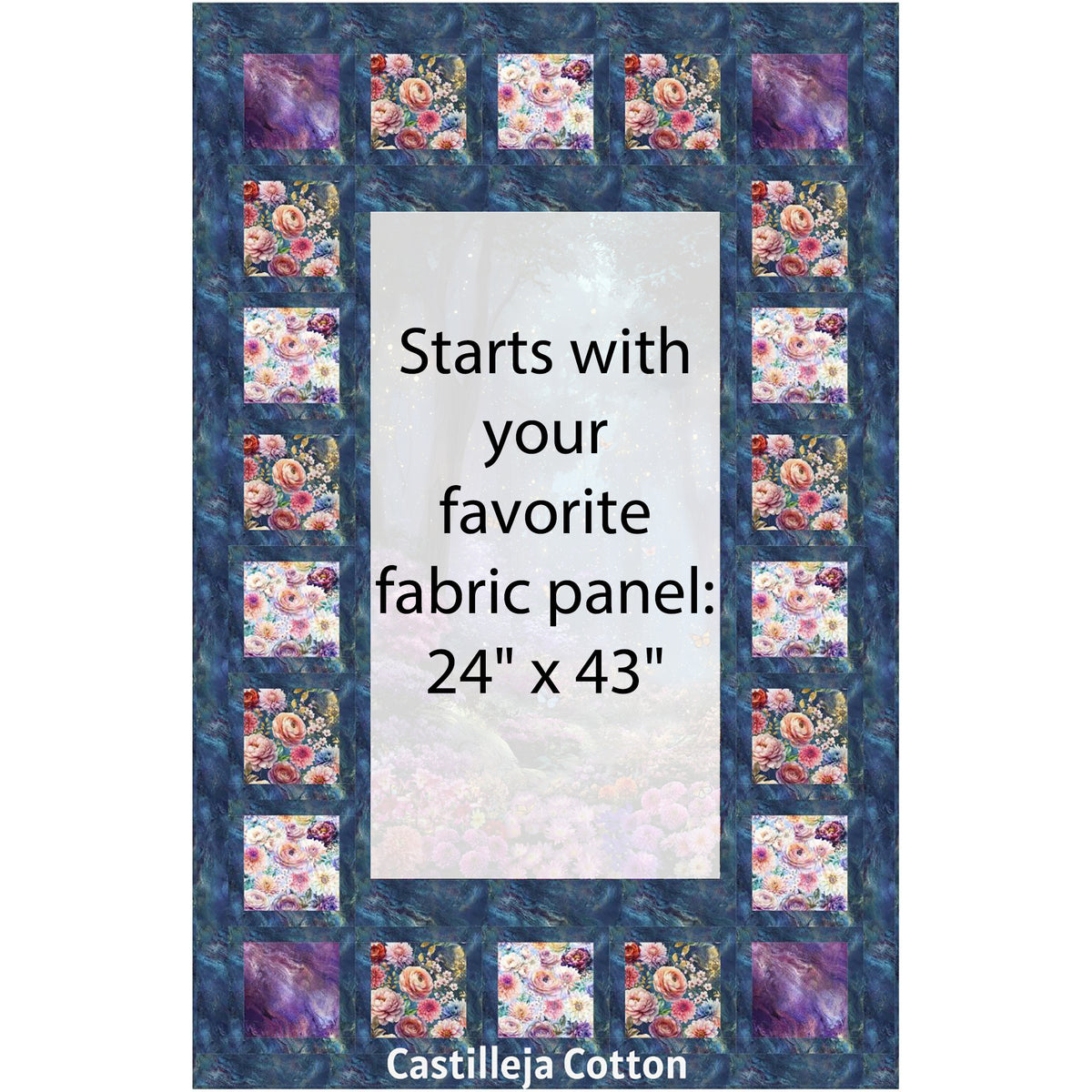 Enchanted Windows Quilt Pattern CJC-51334 - Paper Pattern