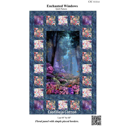 Enchanted Windows Quilt Pattern CJC-51334 - Paper Pattern