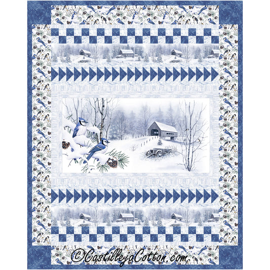 Winter Jays Quilt Pattern CJC-51384 - Paper Pattern