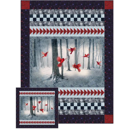 Winter Cardinals Quilt Pattern CJC-5138w  - Wholesale Product