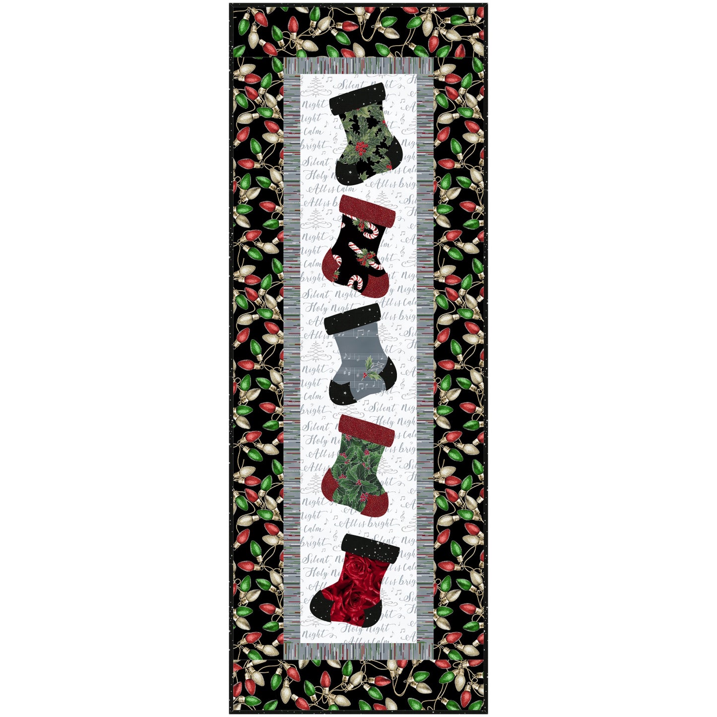 Stockings Were Hung Quilt Pattern CJC-51411w  - Wholesale Product