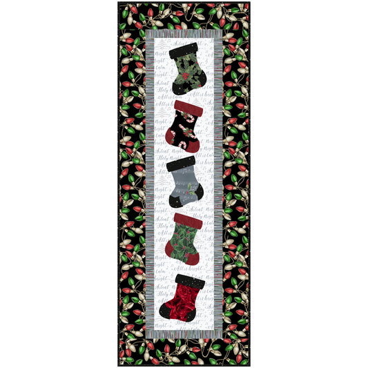 Stockings Were Hung Quilt Pattern CJC-51411 - Paper Pattern