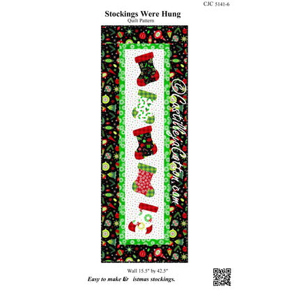 Stockings Were Hung Wall Hanging CJC-51416e - Downloadable Pattern