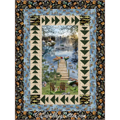 Gone Fishing Quilt Pattern CJC-51431 - Paper Pattern