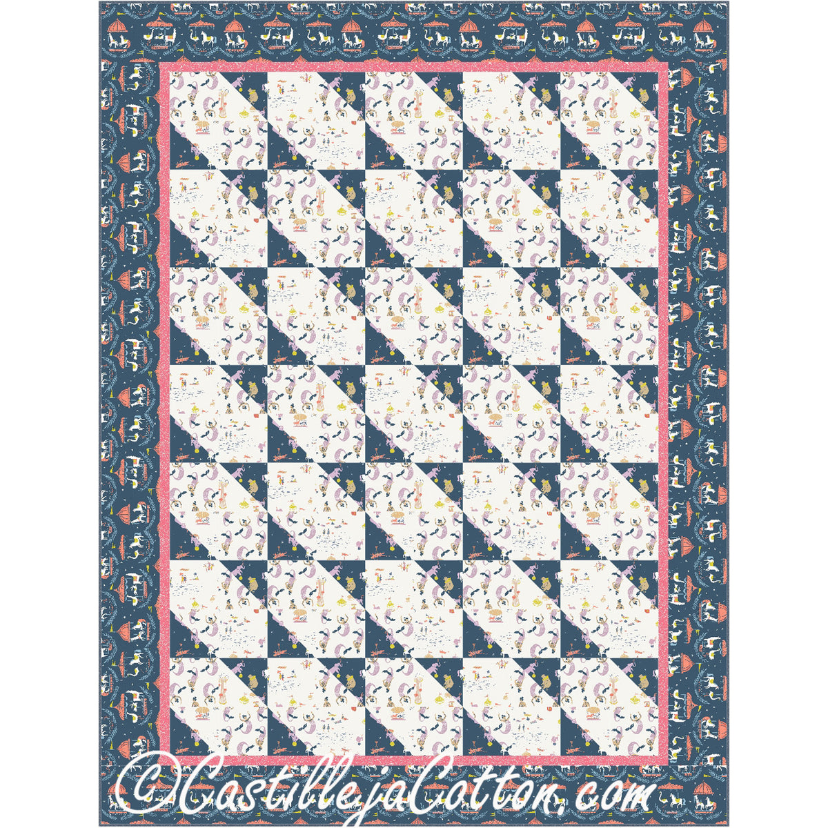 Unfolding Stars Quilt CJC-5146e - Downloadable Pattern