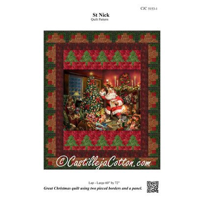 St Nick Quilt Pattern CJC-51531 - Paper Pattern