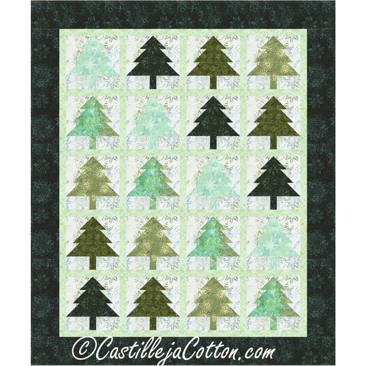 Trees in the Forest Quilt Pattern CJC-51571 - Paper Pattern