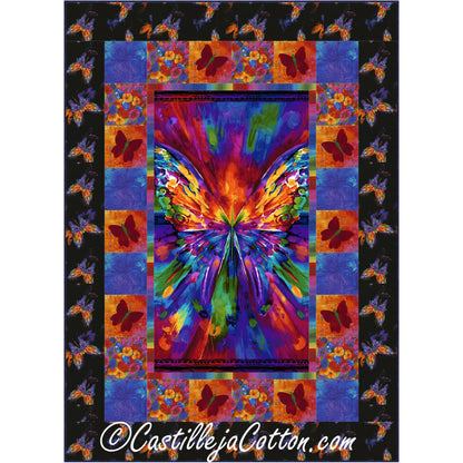 Butterfly Awaken Quilt CJC-51701e - Downloadable Pattern