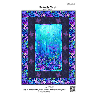 Butterfly Magic Quilt CJC-51703e - Downloadable Pattern
