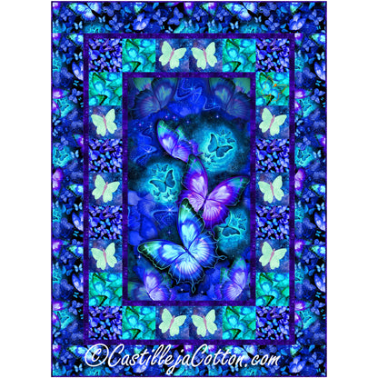 Butterfly Neon Quilt CJC-51704e - Downloadable Pattern
