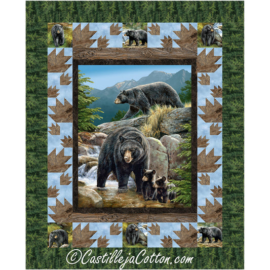 Bear Family Quilt CJC-51766e - Downloadable Pattern