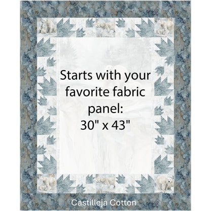 Polar Bears Quilt Pattern CJC-51767 - Paper Pattern