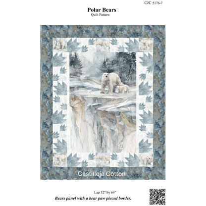 Polar Bears Quilt Pattern CJC-51767 - Paper Pattern