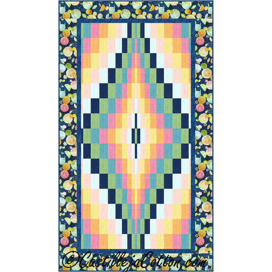Shimmering Diamond Quilt Pattern CJC-51781 - Paper Pattern