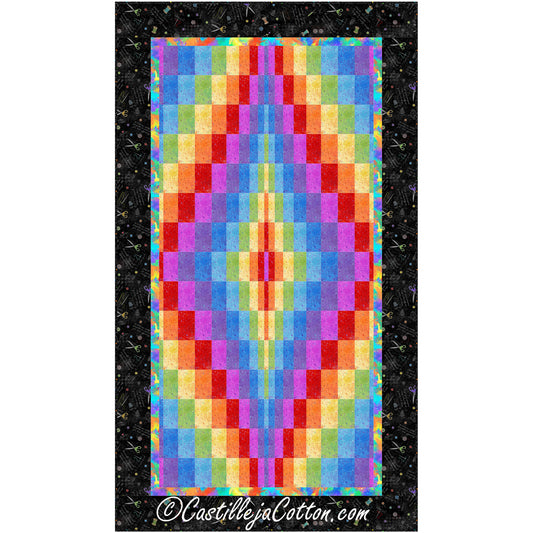 Shimmering Diamond Quilt Pattern CJC-51782 - Paper Pattern
