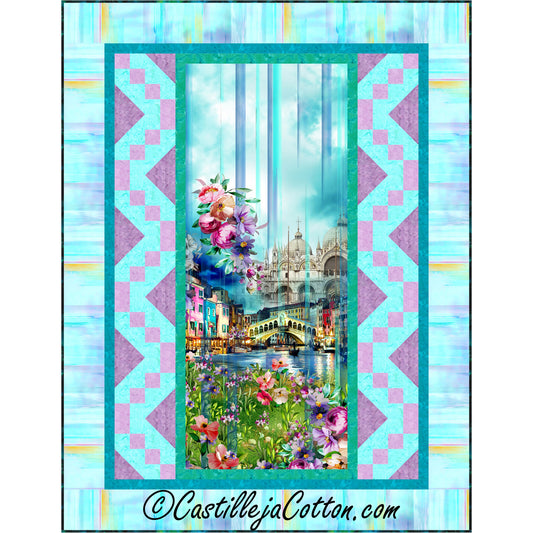 Venice Zig Zag Path Quilt CJC-51811e - Downloadable Pattern