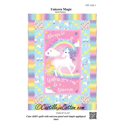 Unicorn Magic Quilt Pattern CJC-51851w  - Wholesale Product
