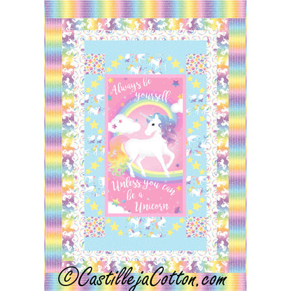 Unicorn Magic Twin Quilt Pattern CJC-51861w  - Wholesale Product