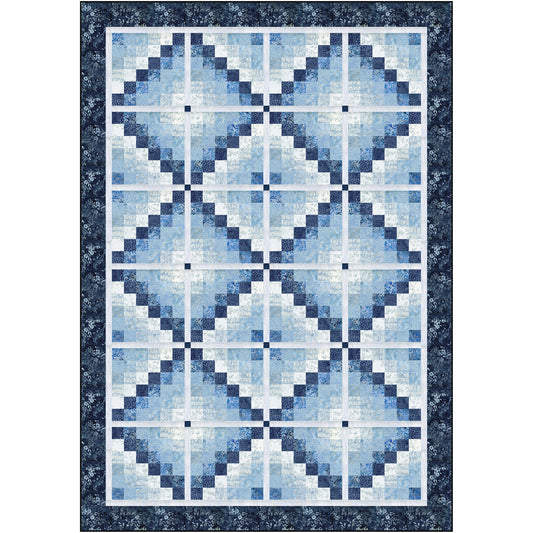 Six Diamonds Quilt Pattern CJC-51872 - Paper Pattern