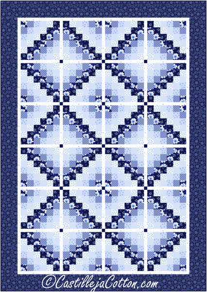 Madison Six Diamonds Quilt Pattern CJC-51877 - Paper Pattern