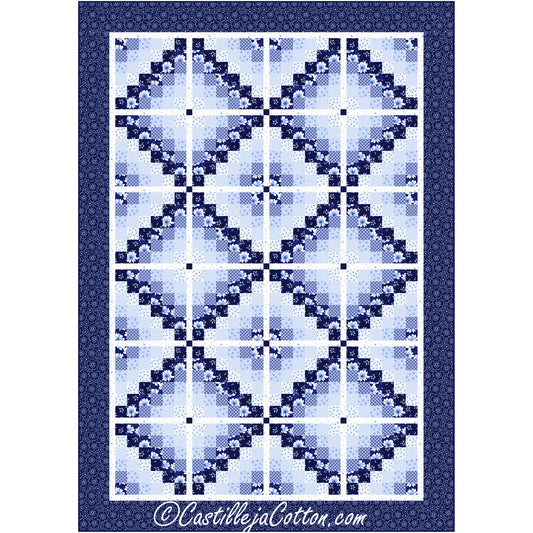 Madison Six Diamonds Quilt CJC-51877e - Download Pattern