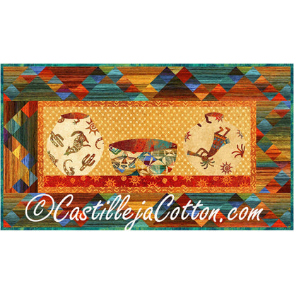 Pottery Shelf Quilt Pattern CJC-51911 - Paper Pattern